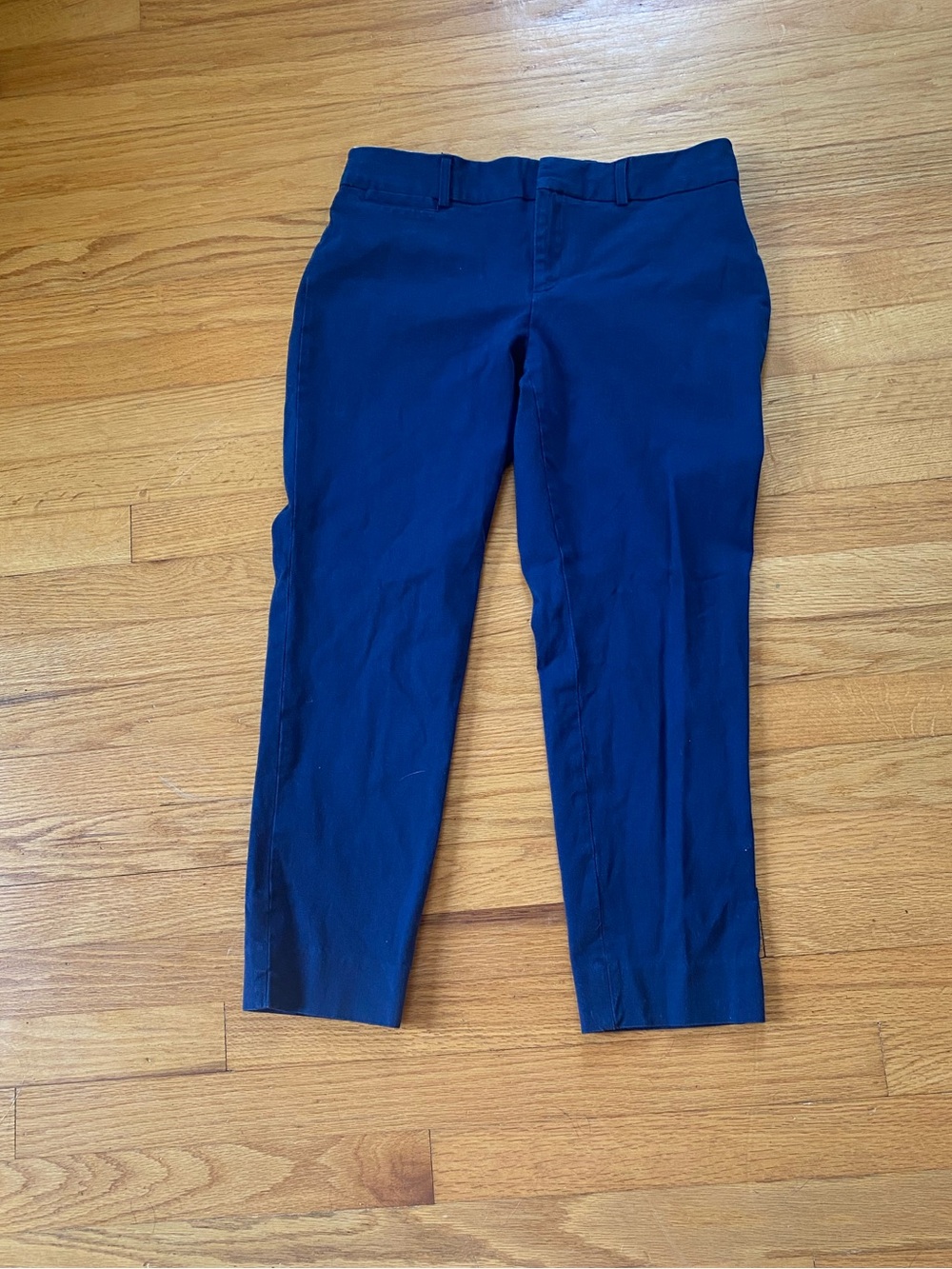 crown & ivy Dark Navy Stretch Chinos
